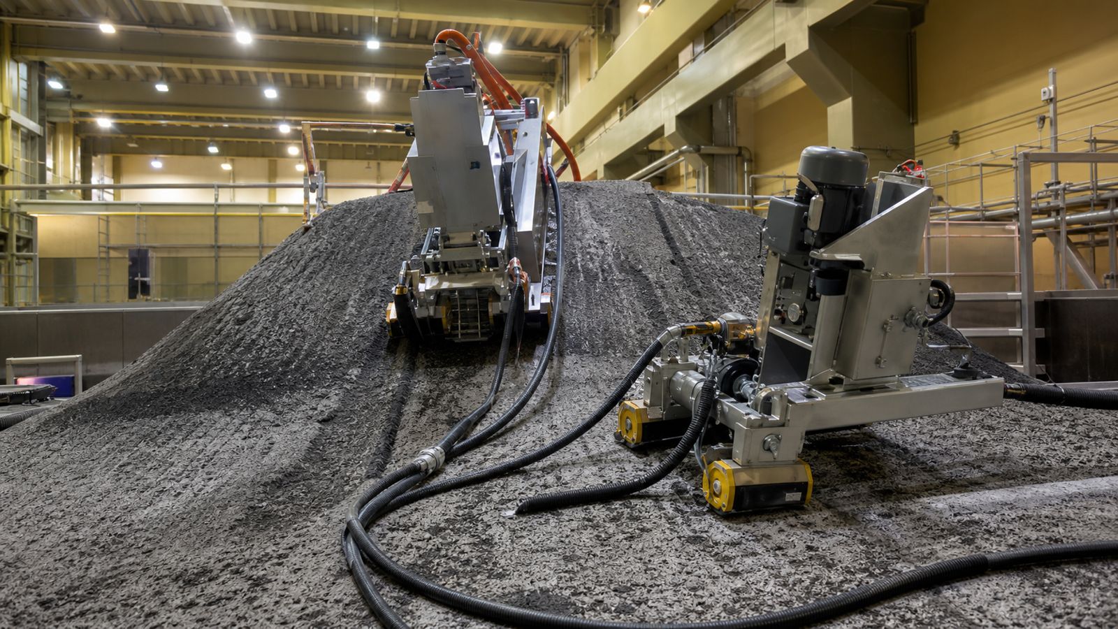 Materialhandling und Transportvorbereitung